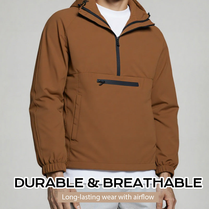 Vattentät Och Vindtät Friluftsjacka För Män✨Spedizione gratuita