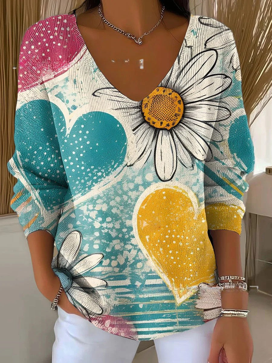 HELENE | Pull à col en V