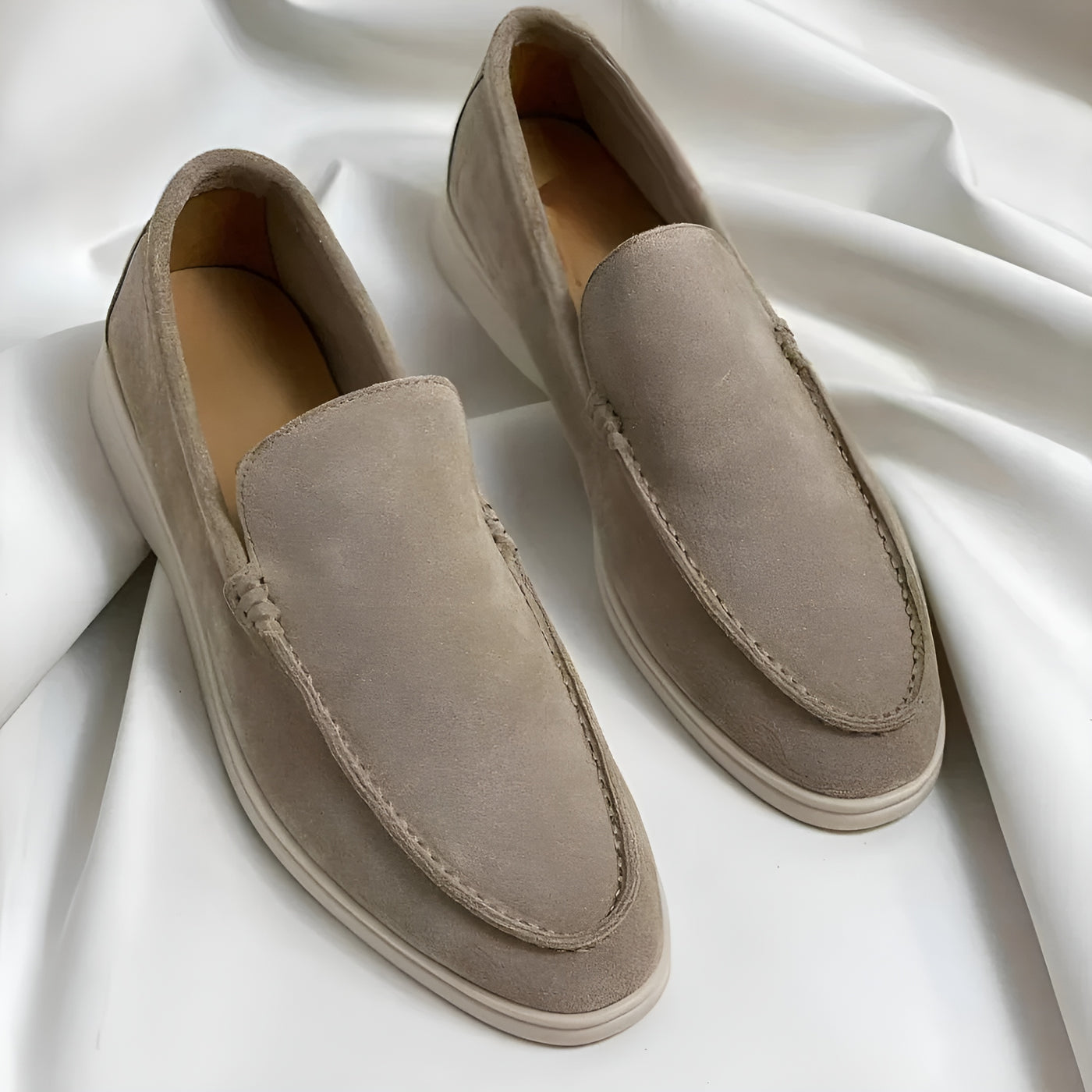 Moniva™ | Mocassins Élégants en Daim