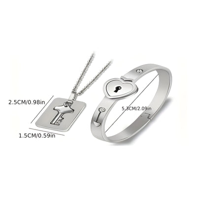 Moniva™ | Bracelet Loverlock Doré avec Détails Brillants