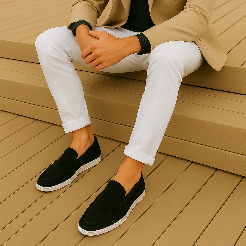 Moniva™ | Mocassins Élégants en Daim