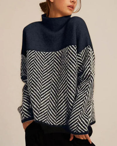 Moniva™ | Pull à motif chevron pour des journées apaisées