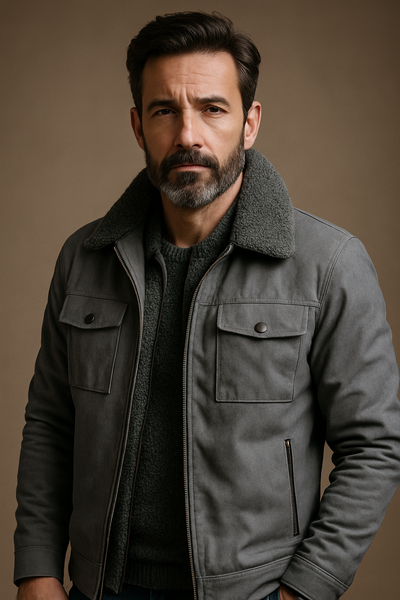 Moniva™ | Veste Homme Doublée Sherpa