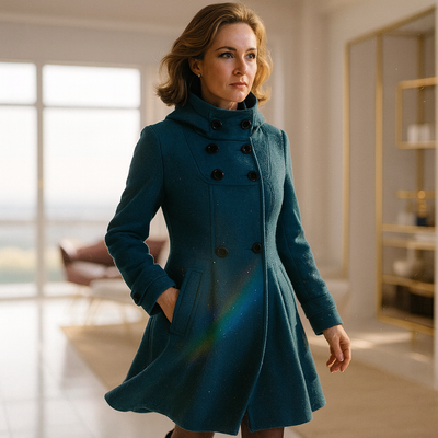 Moniva™ | Manteau Élégant à Coupe Ample