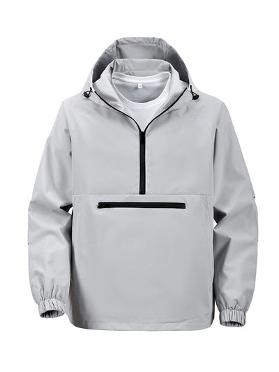 Vattentät Och Vindtät Friluftsjacka För Män✨Spedizione gratuita