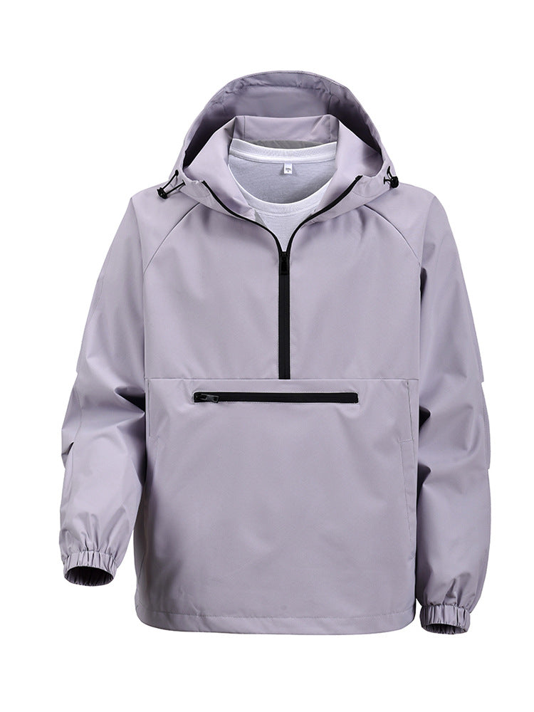 Vattentät Och Vindtät Friluftsjacka För Män✨Spedizione gratuita