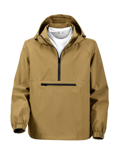 Vattentät Och Vindtät Friluftsjacka För Män✨Spedizione gratuita
