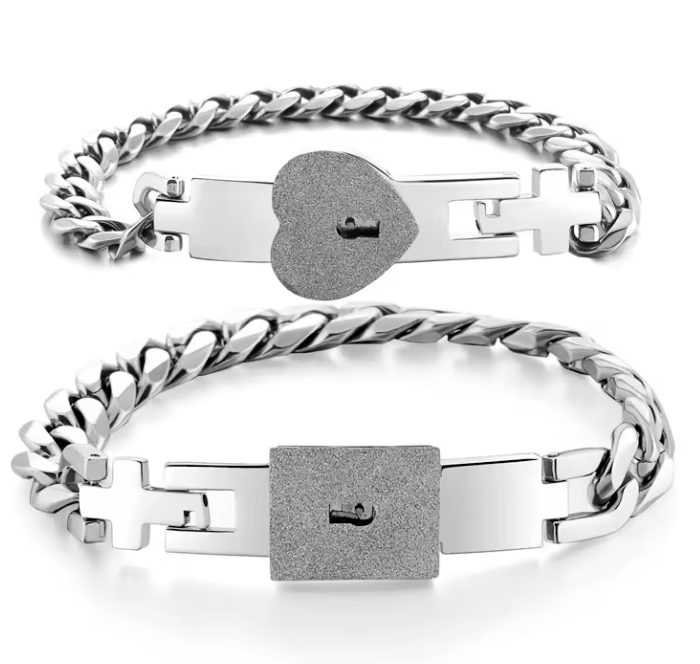 Moniva™ | Bracelet Loverlock Doré avec Détails Brillants