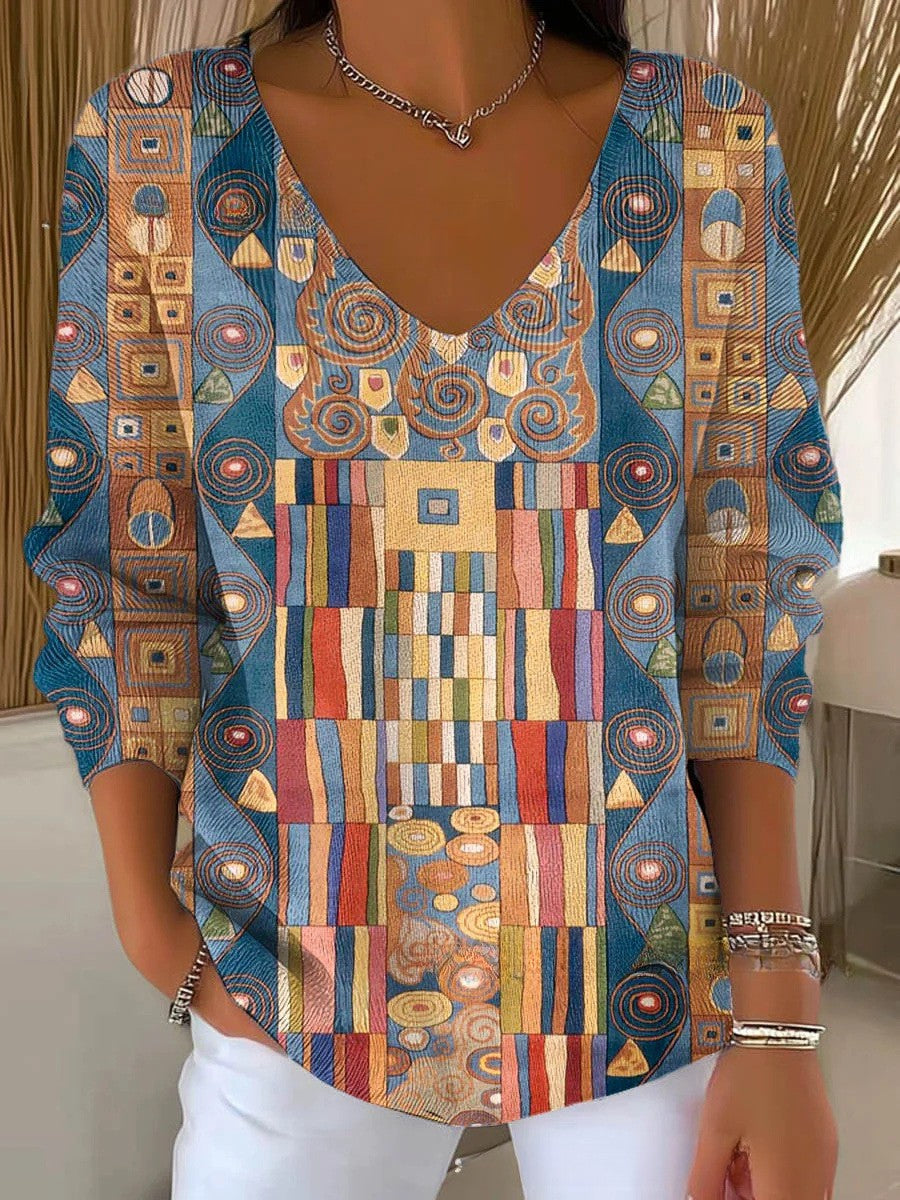 GABRIELLE | Pull à col en V