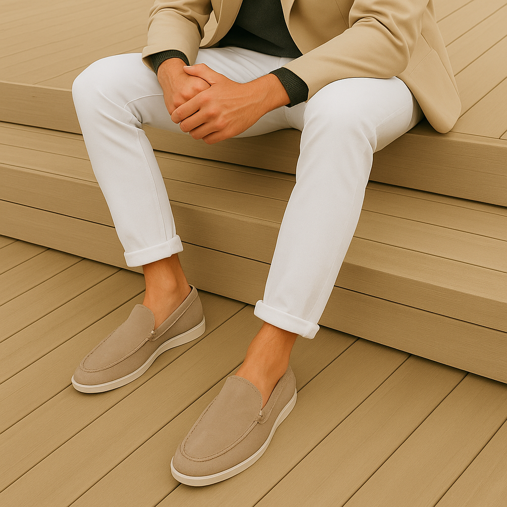 Moniva™ | Mocassins Élégants en Daim
