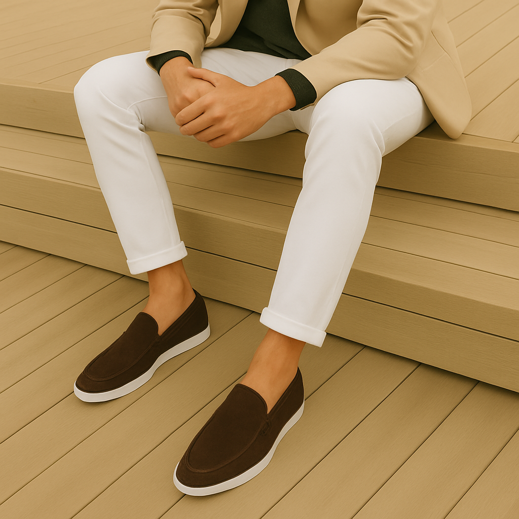 Moniva™ | Mocassins Élégants en Daim