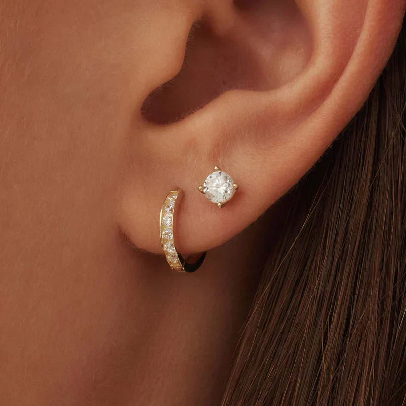 Moniva™ | Set de boucles d’oreilles Dara Brillane | Or 14k