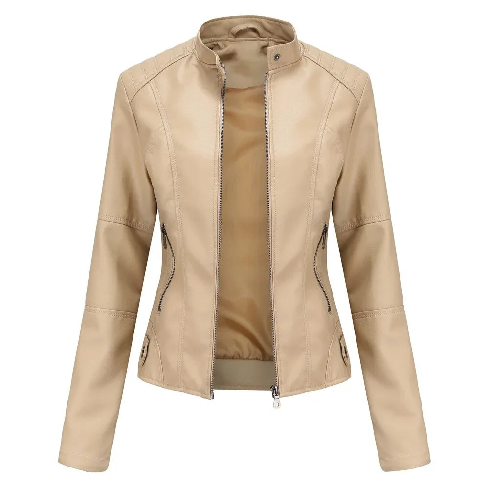Moniva™ | Veste en Cuir Iconique