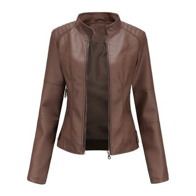 Moniva™ | Veste en Cuir Iconique