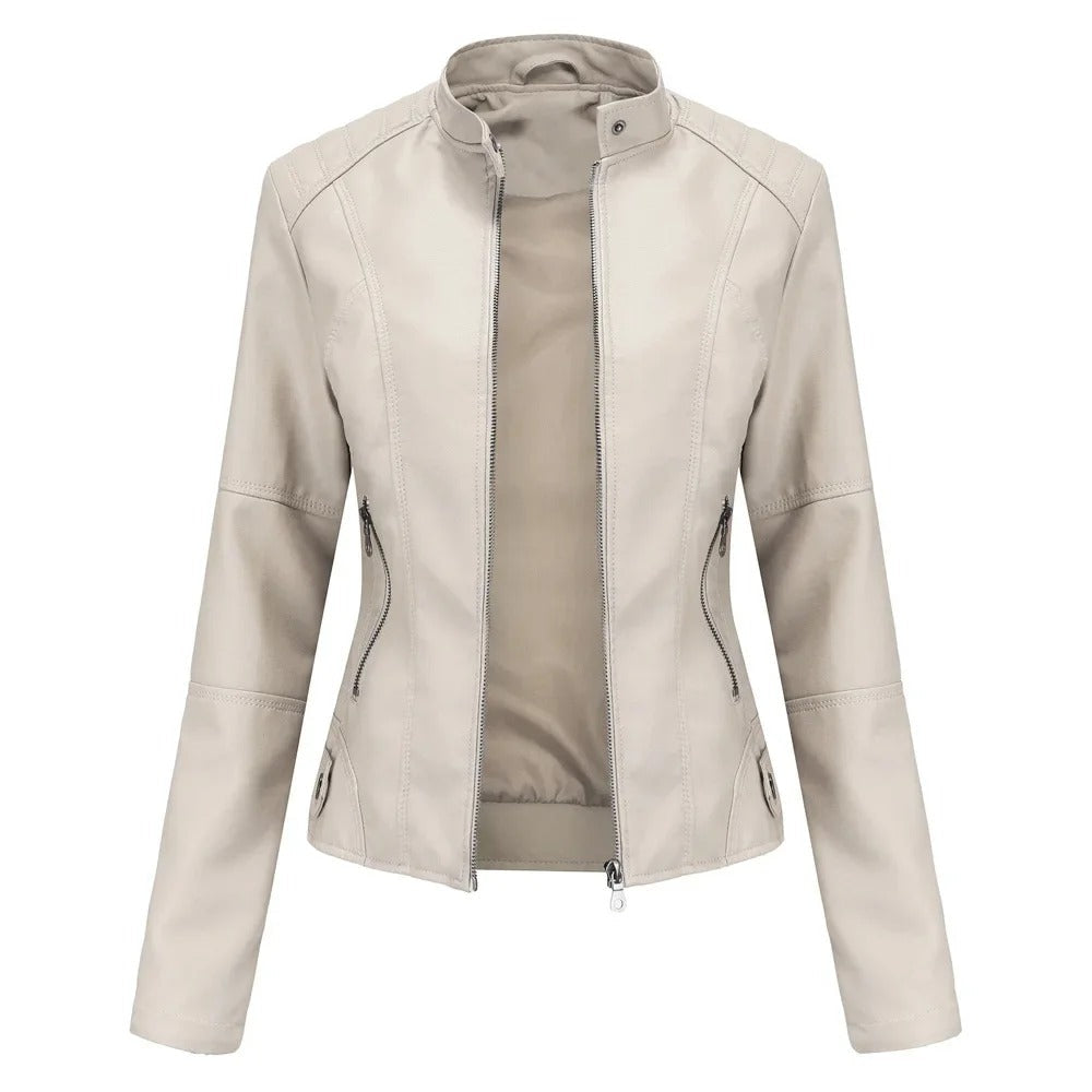 Moniva™ | Veste en Cuir Iconique
