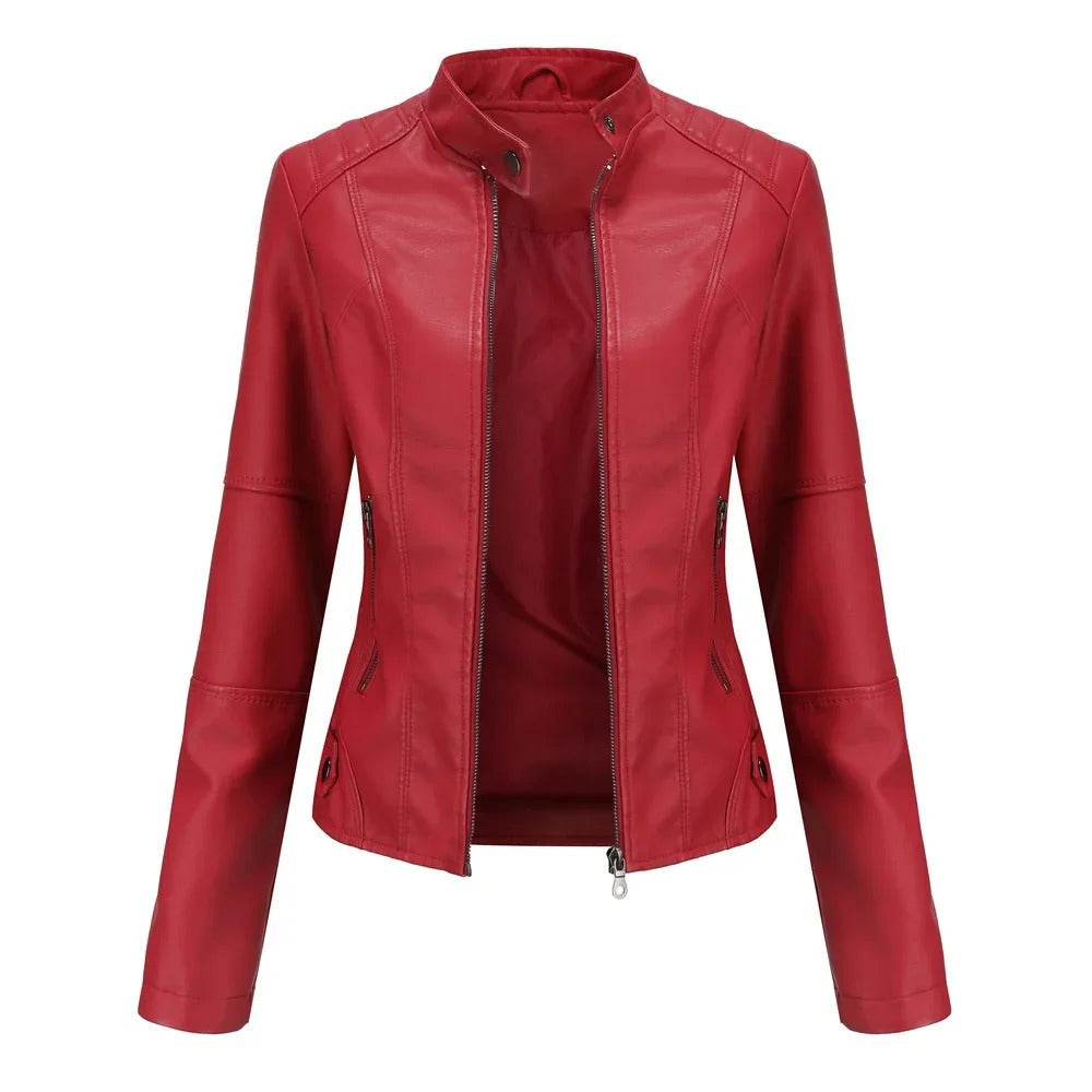 Moniva™ | Veste en Cuir Iconique
