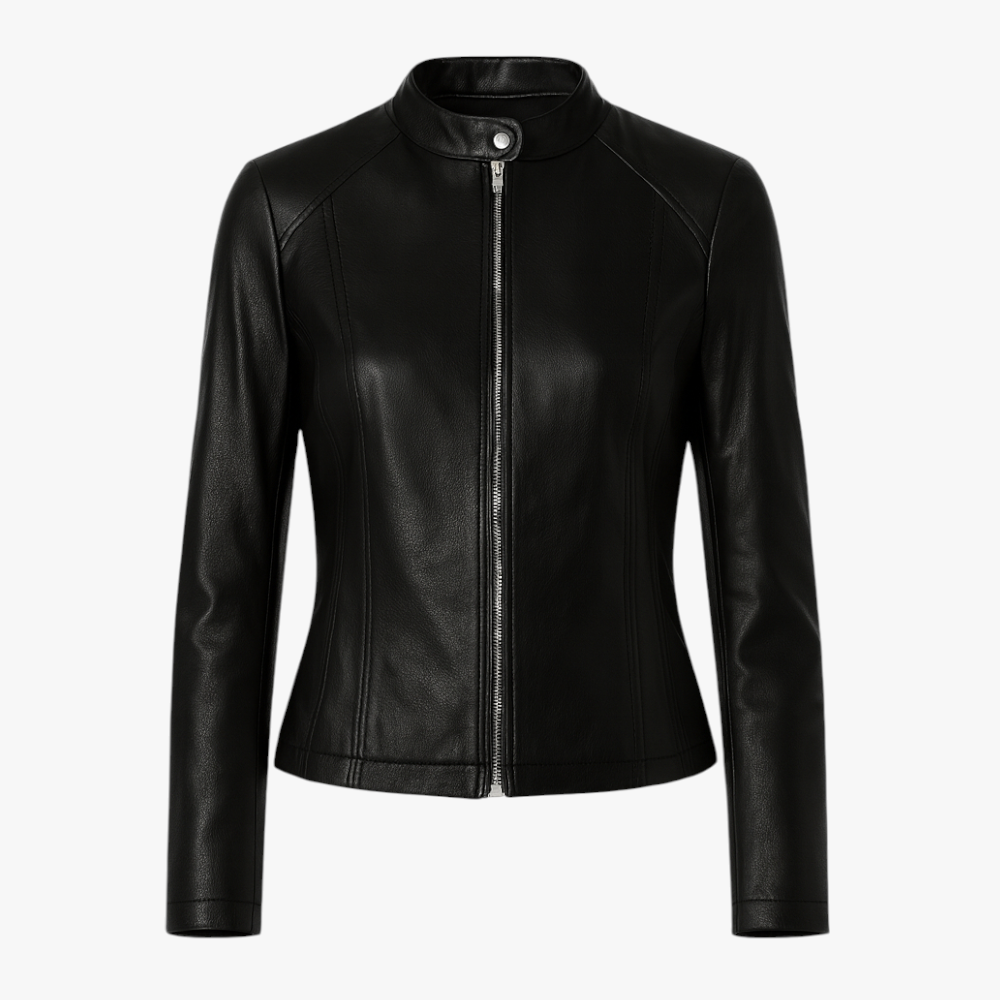 Moniva™ | Veste en Cuir Raffinée