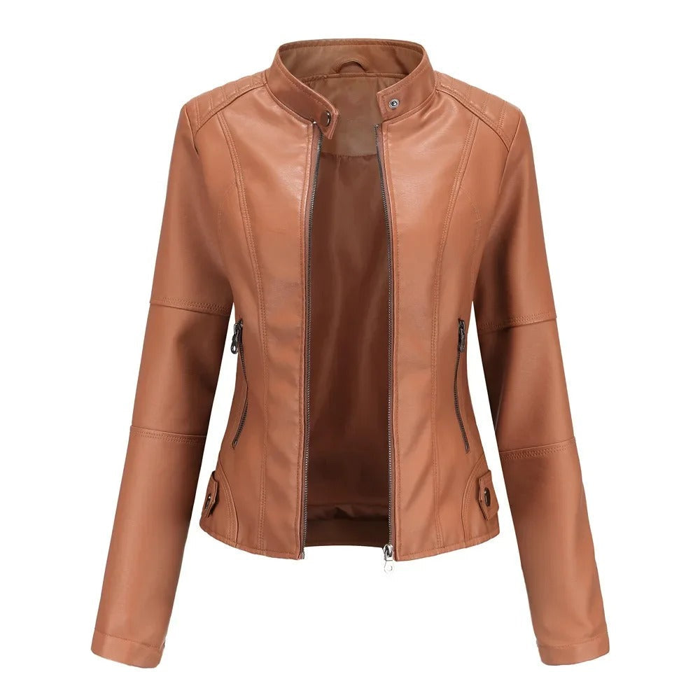 Moniva™ | Veste en Cuir Iconique