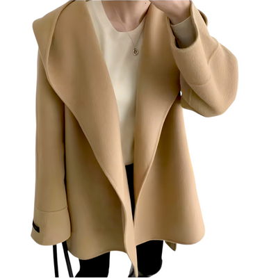 Moniva™ | Manteau en Laine Fait Main