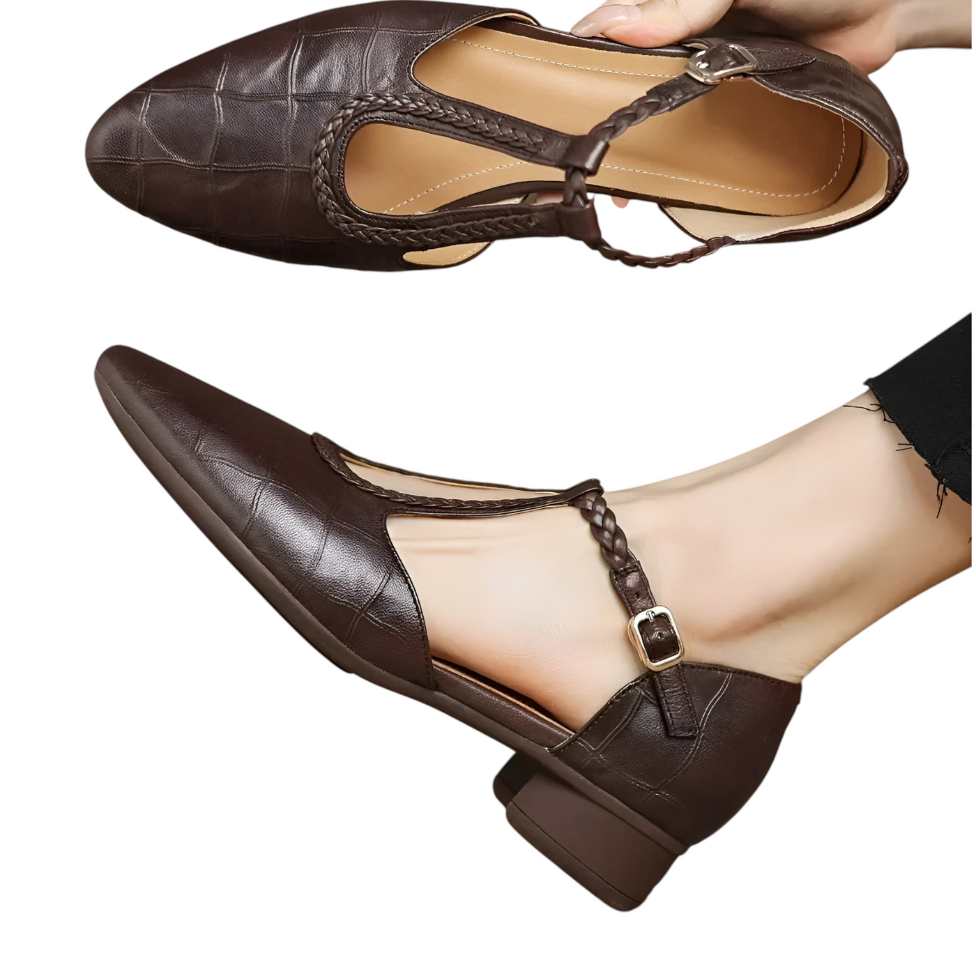 Moniva™ | Chaussures Élégantes en Cuir