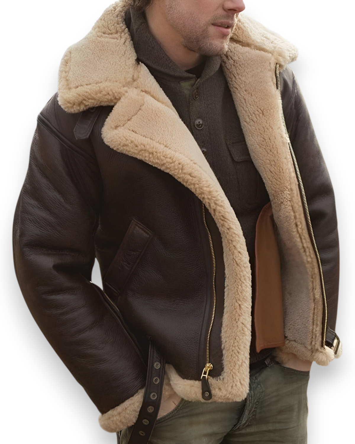 Moniva™ | Veste en Cuir Moderne avec Doublure Chaude