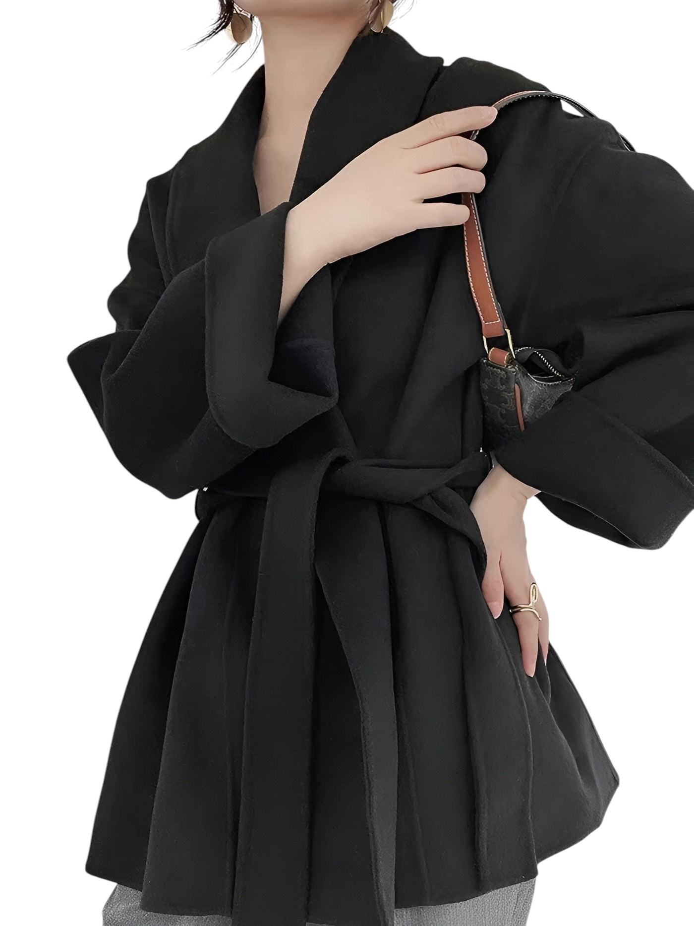 Moniva™ | Manteau en Laine Fait Main